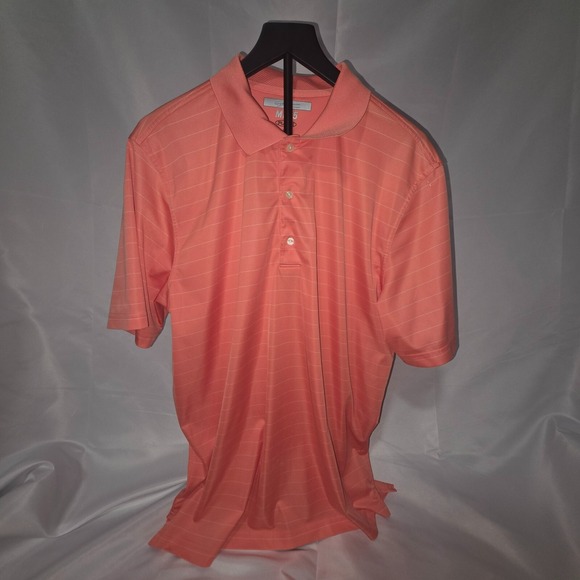 Greg Norman ML 75 Play Dry Golf Polo Shirt Size L - Picture 1 of 4